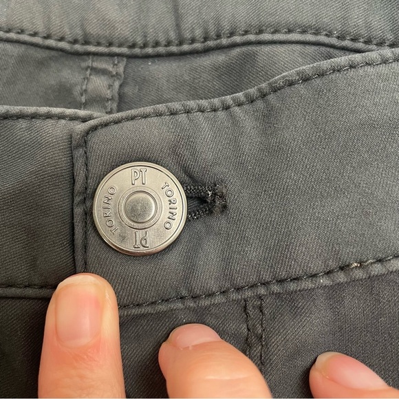 PT TORINO “Jazz” charcoal grey slim khaki pants - Picture 3 of 10